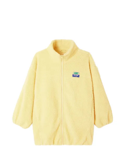 American Vintage Hoktown shearling-effect jacket Yellow HOK17A