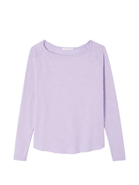 American Vintage Sonoma long-sleeved T-shirt Purple SON31G