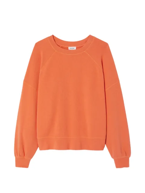 American Vintage Atubay raglan-sleeve sweatshirt Orange ATU03B