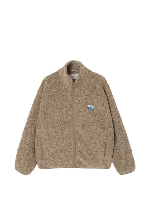 American Vintage Hoktown shearling-effect jacket Brown HOK16C