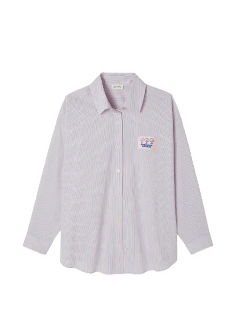 American Vintage Soabird striped shirt Pink SOA06A