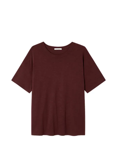 American Vintage Jacksonville slubbed T-shirt Red JAC02AV