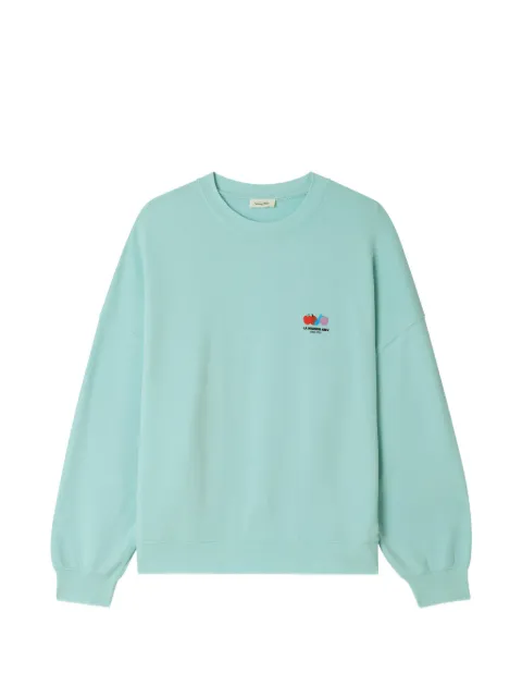 American Vintage Atubay logo-print sweatshirt Green ATU03D