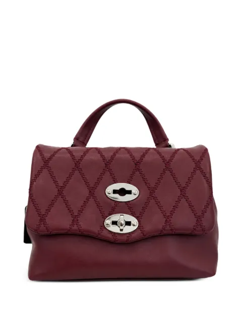 Zanellato baby Postina® stud-embellished tote bag Red 0709502340000BABYZ0997