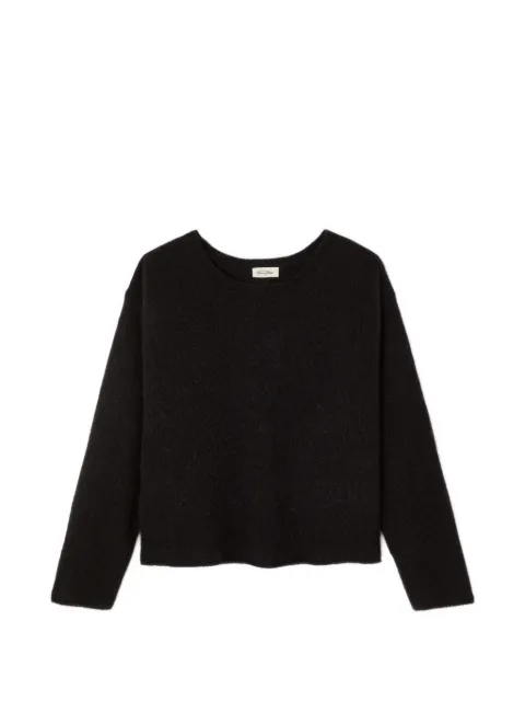 American Vintage Vitow boat-neck sweater Black VITO18P