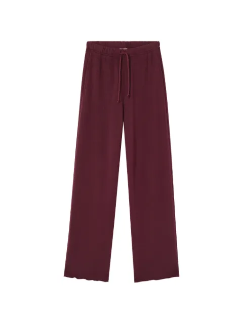 American Vintage Atubay drawstring track pants Red ATU05B