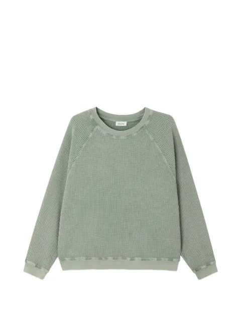 American Vintage Uscow raglan-sleeve sweatshirt Green USC03A