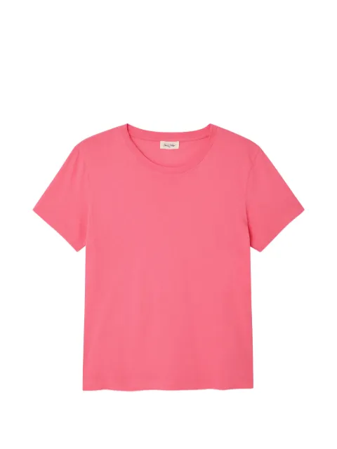 American Vintage Apoly crew-neck T-shirt Pink APO02E