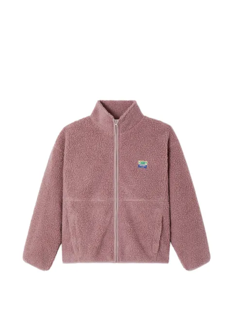 American Vintage Hoktown shearling-effect jacket Pink HOK16C