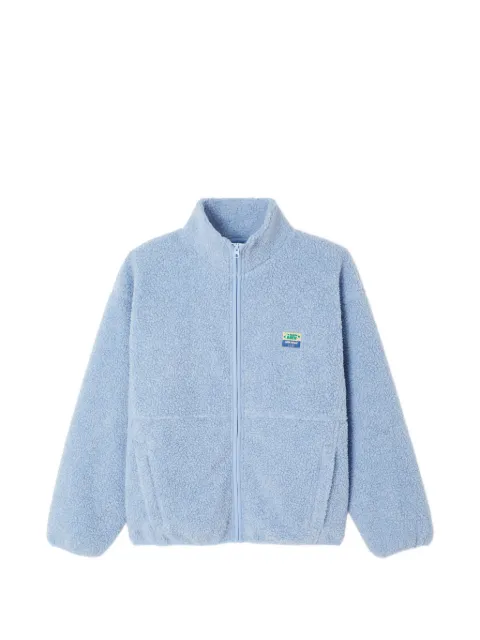 American Vintage Hoktown shearling-effect jacket Blue HOK16C