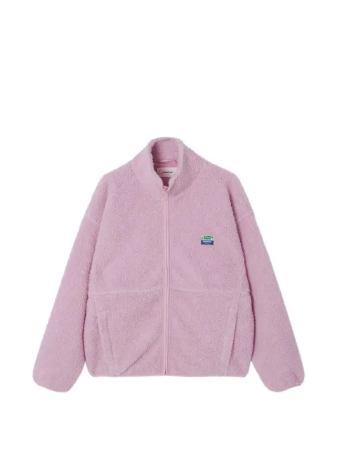 American Vintage Hoktown shearling-effect jacket Pink HOK16C