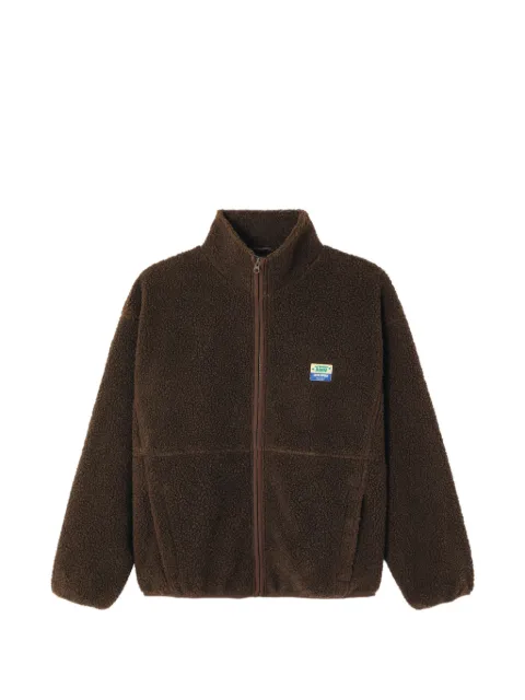 American Vintage Hoktown shearling-effect jacket Brown HOK16C