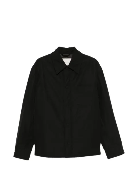 AMI Paris Ami de Coeur padded shirt jacket Black HJK829PL0117