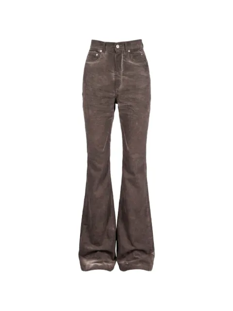 Rick Owens DRKSHDW Bolan bootcut jeans Brown DS02F6311SDLD