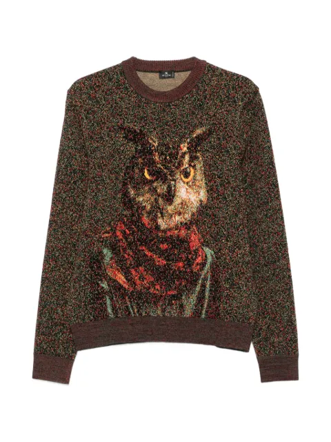 ETRO wool-blend knit sweater Red MRKF0096AQ14O