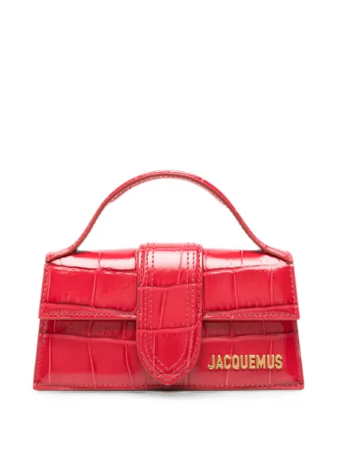 Jacquemus Le Bambino leather mini bag Red BAW00006AC07A23