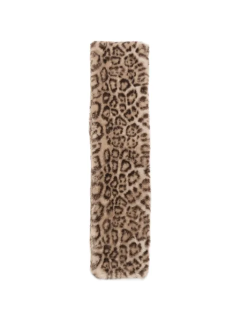 Apparis leopard-print scarf Neutrals F6SC063LLE2