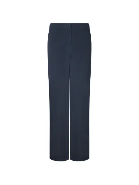 Emporio Armani ribbed-knit trousers Blue EW002232TE21439