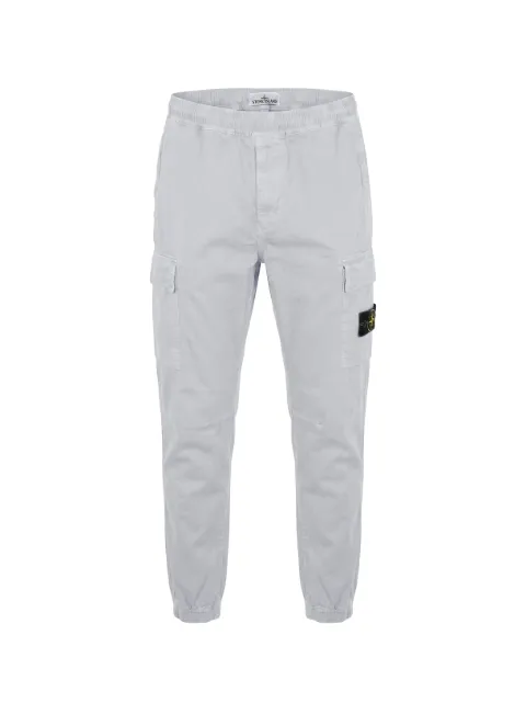 Stone Island logo-patch track pants Grey L2S153100033S00L1