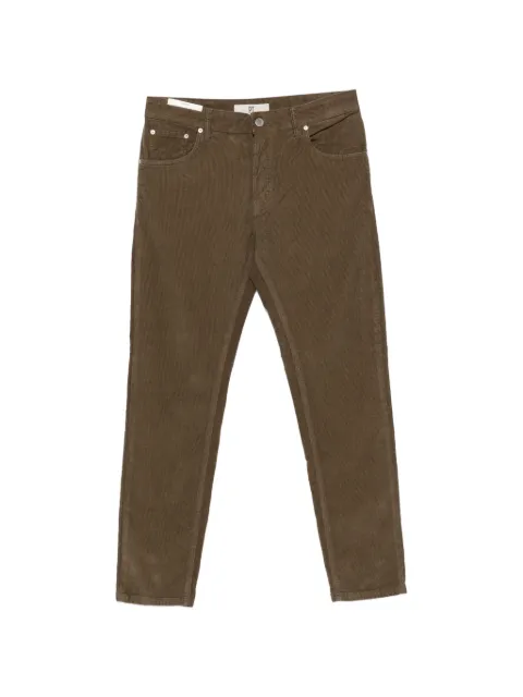 PT Torino corduroy-effect trousers Brown C5TP05B0TT33T0