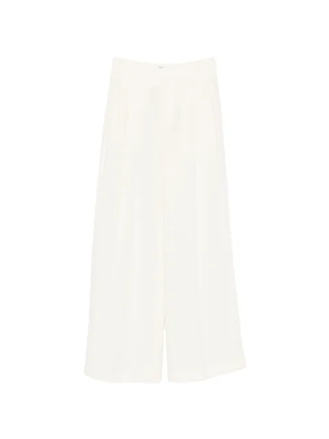 TWINSET wide-leg tailored trousers White 262TP2047