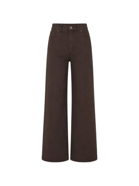 PAIGE wide-leg jeans Brown 1C72208B105
