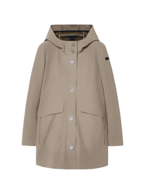 RRD hooded button-up jacket Neutrals W2652587
