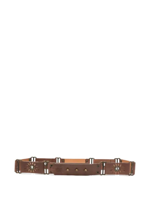Dolce & Gabbana Pre-Owned 2000s sun-motif belt Brown DG150CMU