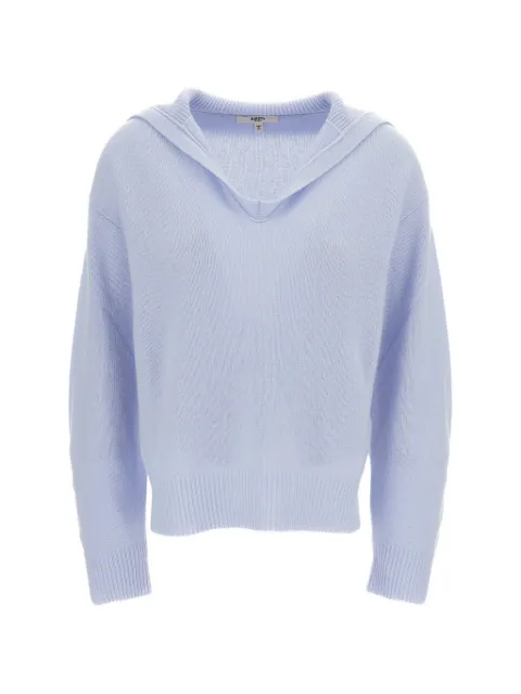 Barena cashmere polo-style sweater Blue KND58300536145