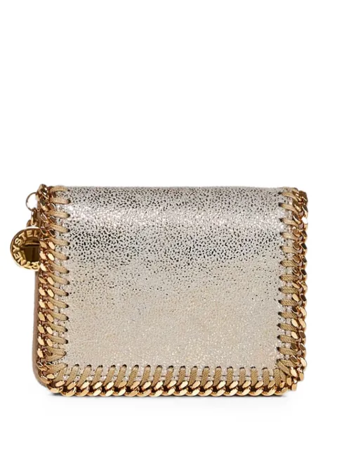 Stella McCartney Falabella Shaggy Deer wallet Silver 7P0085WP0302