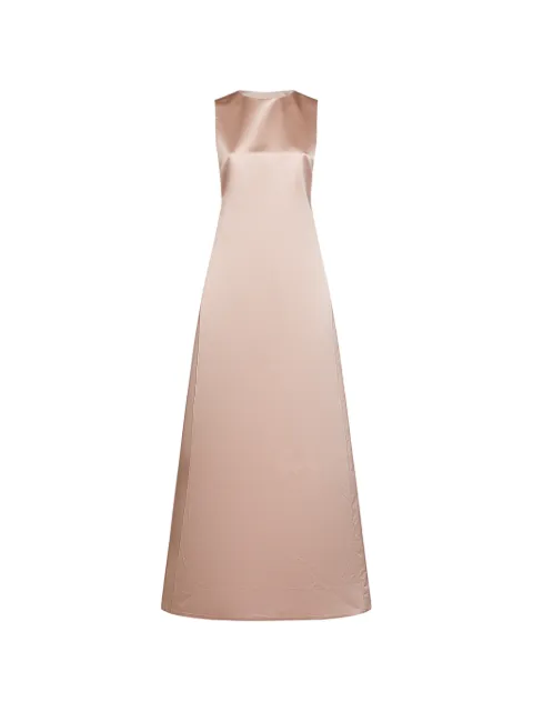 Alina bow-detail A-line maxi dress Pink DNLW26502