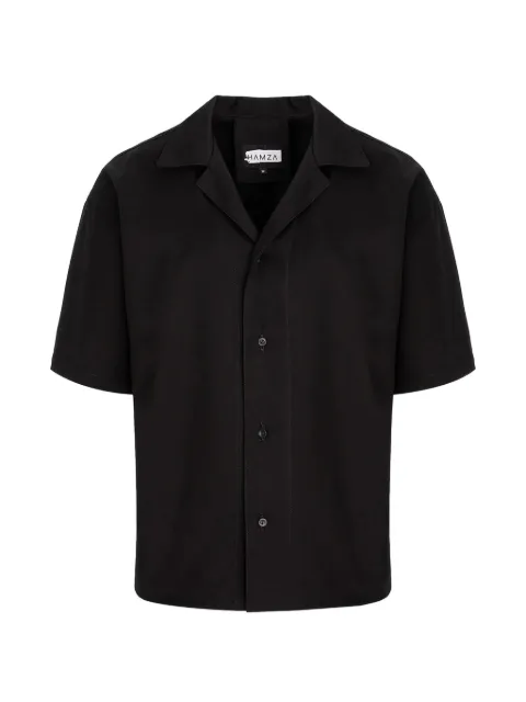 HAMZA Thomas short-sleeve shirt Black THOMASSHORTSLEEVESHIRT