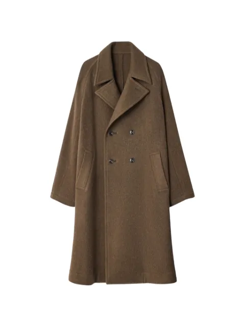 LEMAIRE double-breasted oversized coat Brown CO1169LF1700