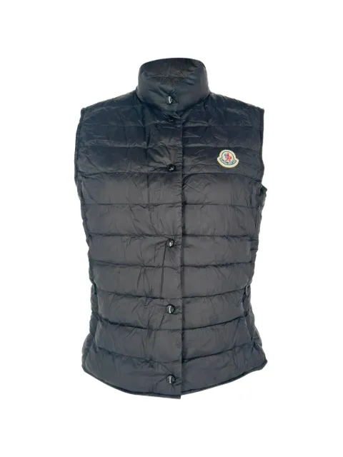 Moncler Vintage Liane quilted gilet Black RFCPUGBCL768978W