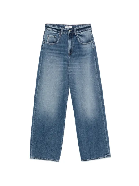 ICON DENIM faded wide-leg jeans Blue POPPY