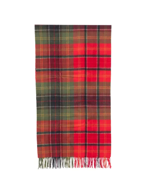 Barbour Serena tartan scarf Red LSC0477
