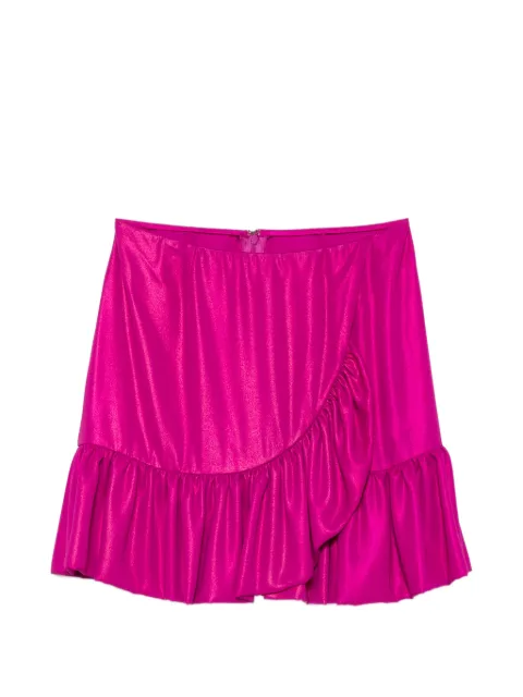 Parlor ruffled-hem mini skirt Pink 202626