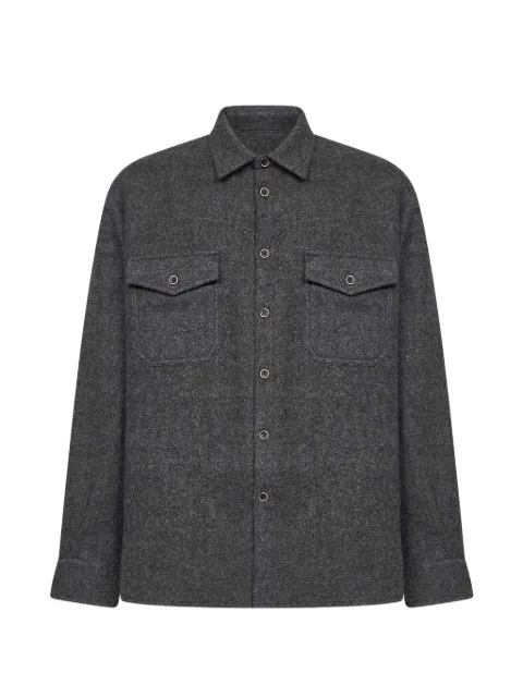 Uma Wang Tavis chest-pockets shirt Grey UM1509