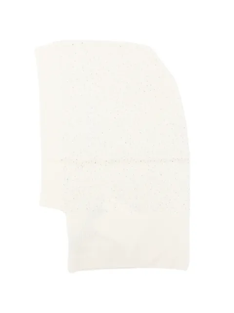 Max Mara crystal-embellished balaclava Neutrals 2624576112600