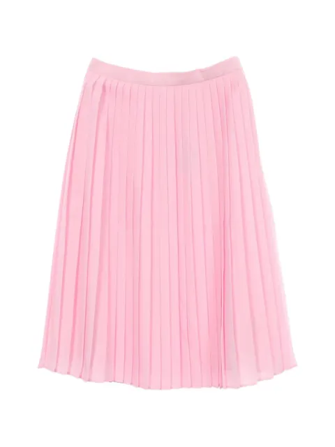 Burberry Pre-Owned 2020s pleated midi skirt Pink 1092306
