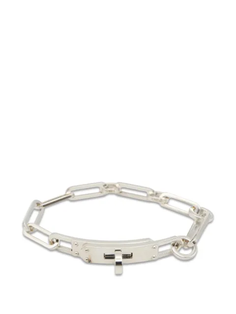 Hermès Pre-Owned 2010s Kelly Chaine bracelet Silver 109631022S262715