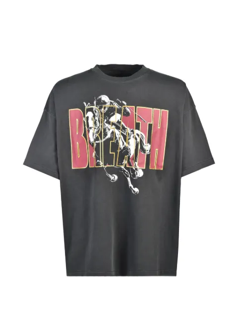 BREATH Horse T-shirt Black BR26SST7903
