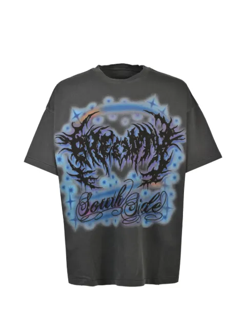 BREATH Airbrush T-shirt Black BR26SST7906