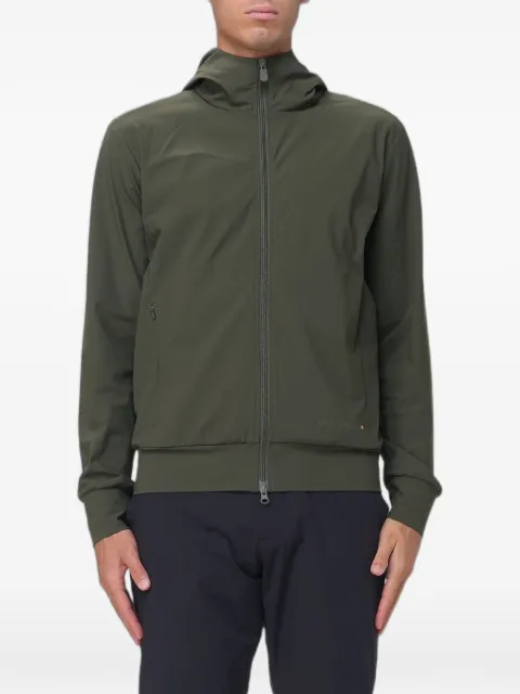 Save The Duck Kids Luiz hooded zip-up jacket Green DF1642MRETY22