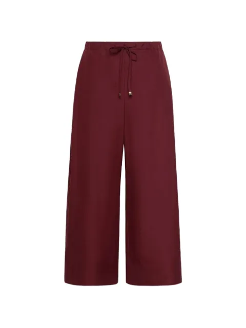 'S Max Mara drawstring palazzo pants Red 2629136051600