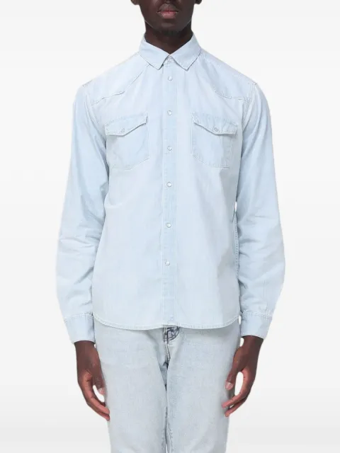 Emporio Armani Armani Jeans denim shirt Blue EM006067AF26734M