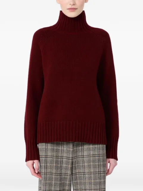 'S Max Mara roll-neck raglan-sleeve sweater Red 2629366013600