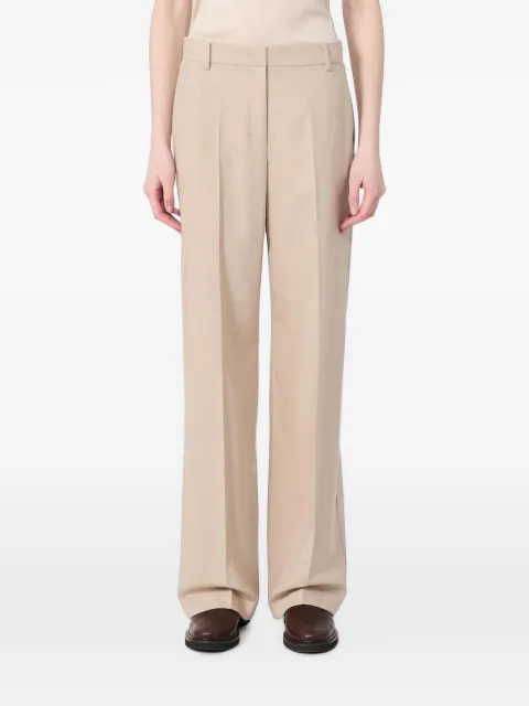 'S Max Mara pressed-crease trousers Neutrals 2629136043600