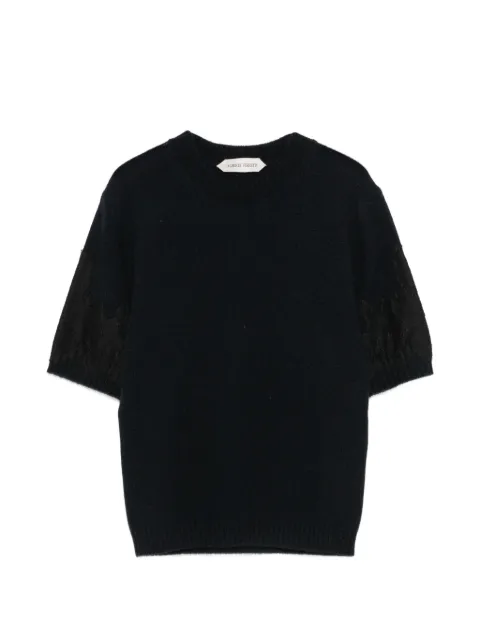 Alberta Ferretti short-sleeve sweater Blue A09096601