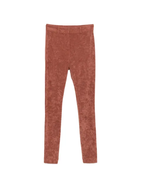 Alberta Ferretti belt-loop trousers Orange A03046645